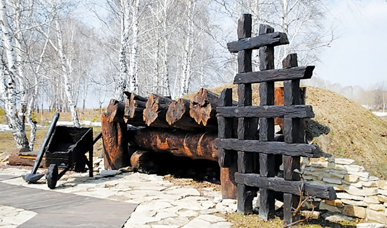 Мемориал, посвящённый жертвам Сиблага в Мариинске